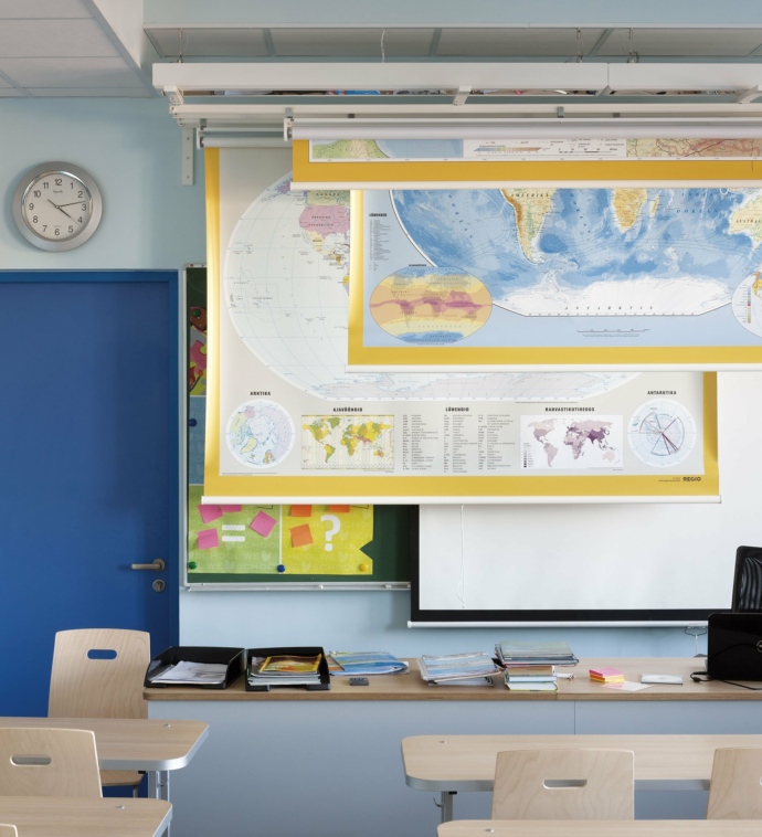 Blind system at Kadrioru Saksa school. Photo: Toomas Tuul