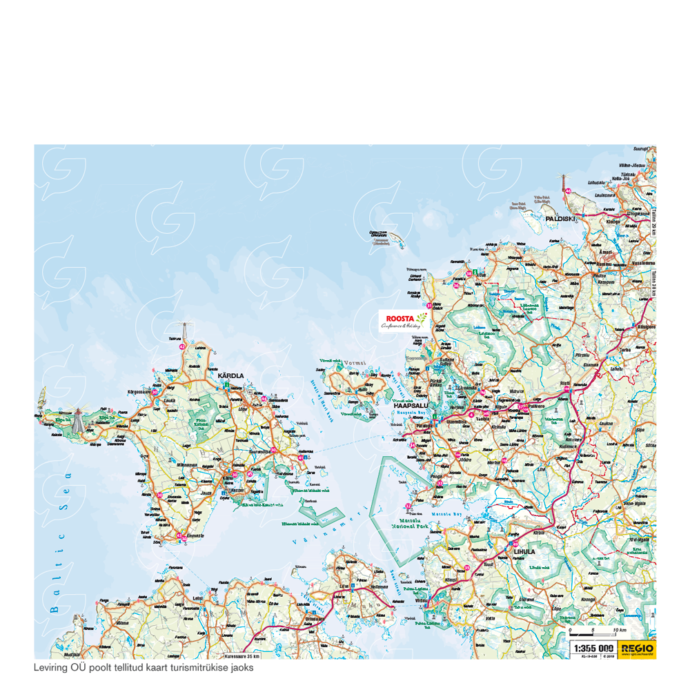 Regio Läänemaa ja Hiiumaa kaardifail