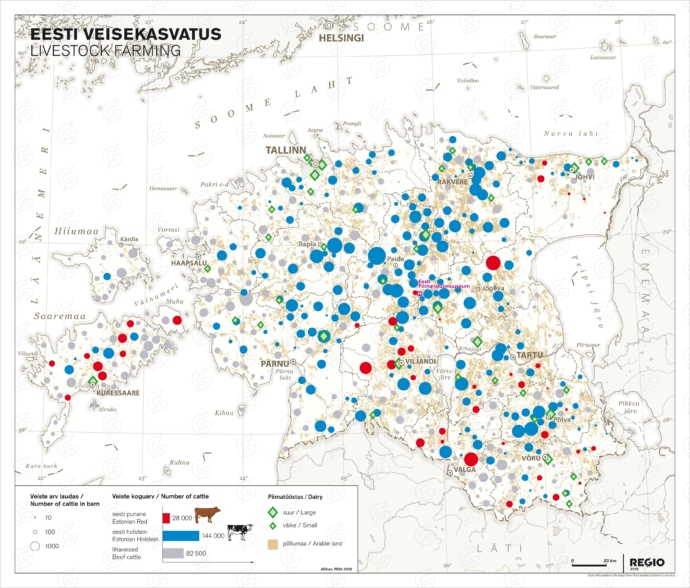 Rahvusatlas Eesti veisekasvatus