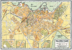 Tallinn 1930. Seinakaart