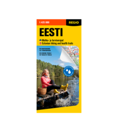 Voldikkaart Eesti matkateed ja terviserajad esikaas